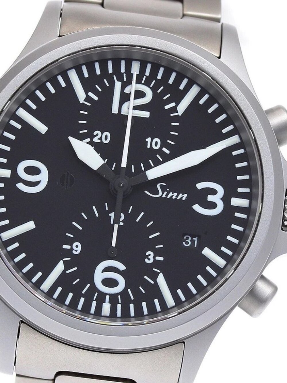 Sinn 756 Date Chronograph black Dial Automatic Men's Watch_912271